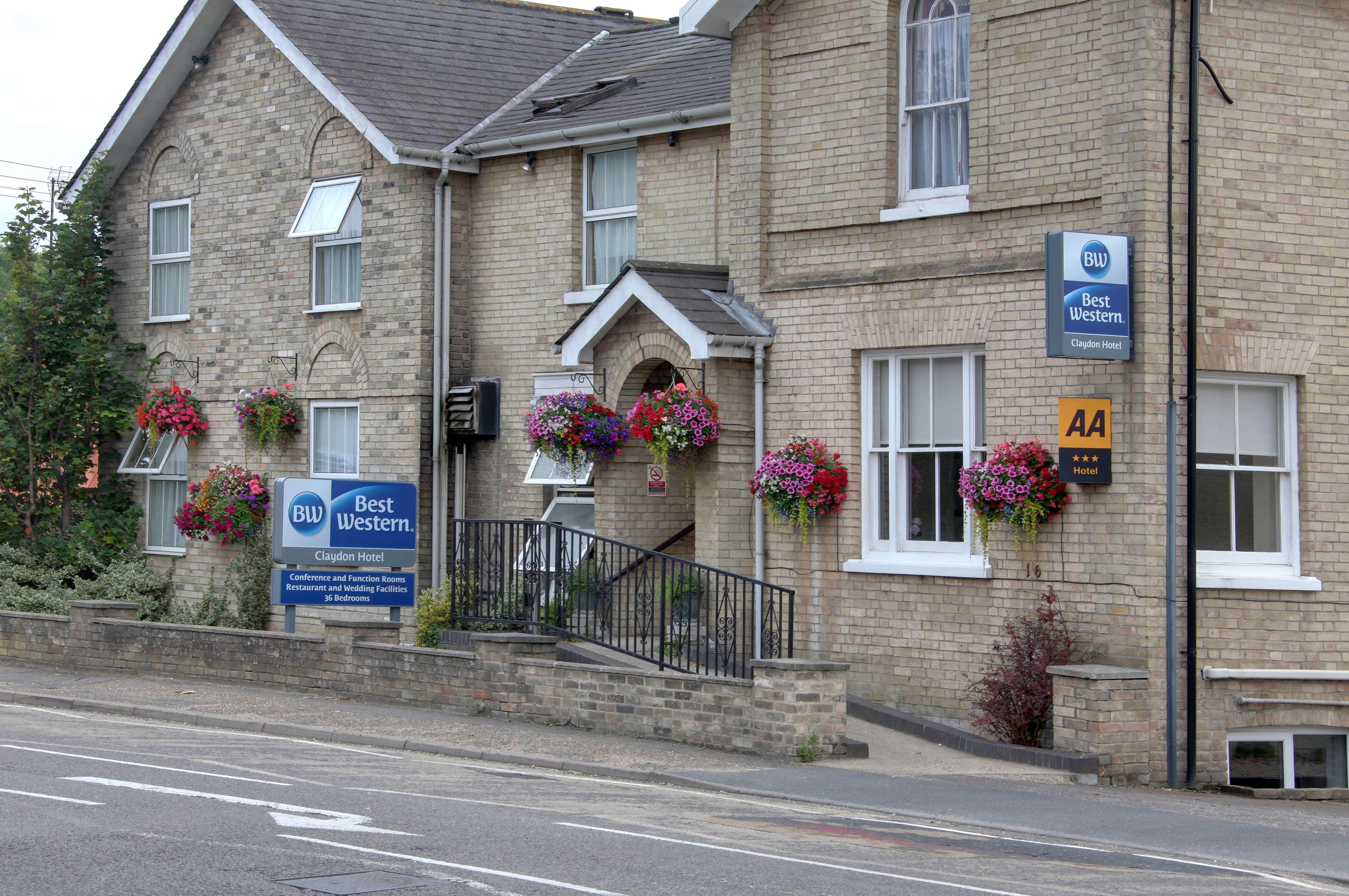 Best Western Claydon Hotel Dış mekan fotoğraf