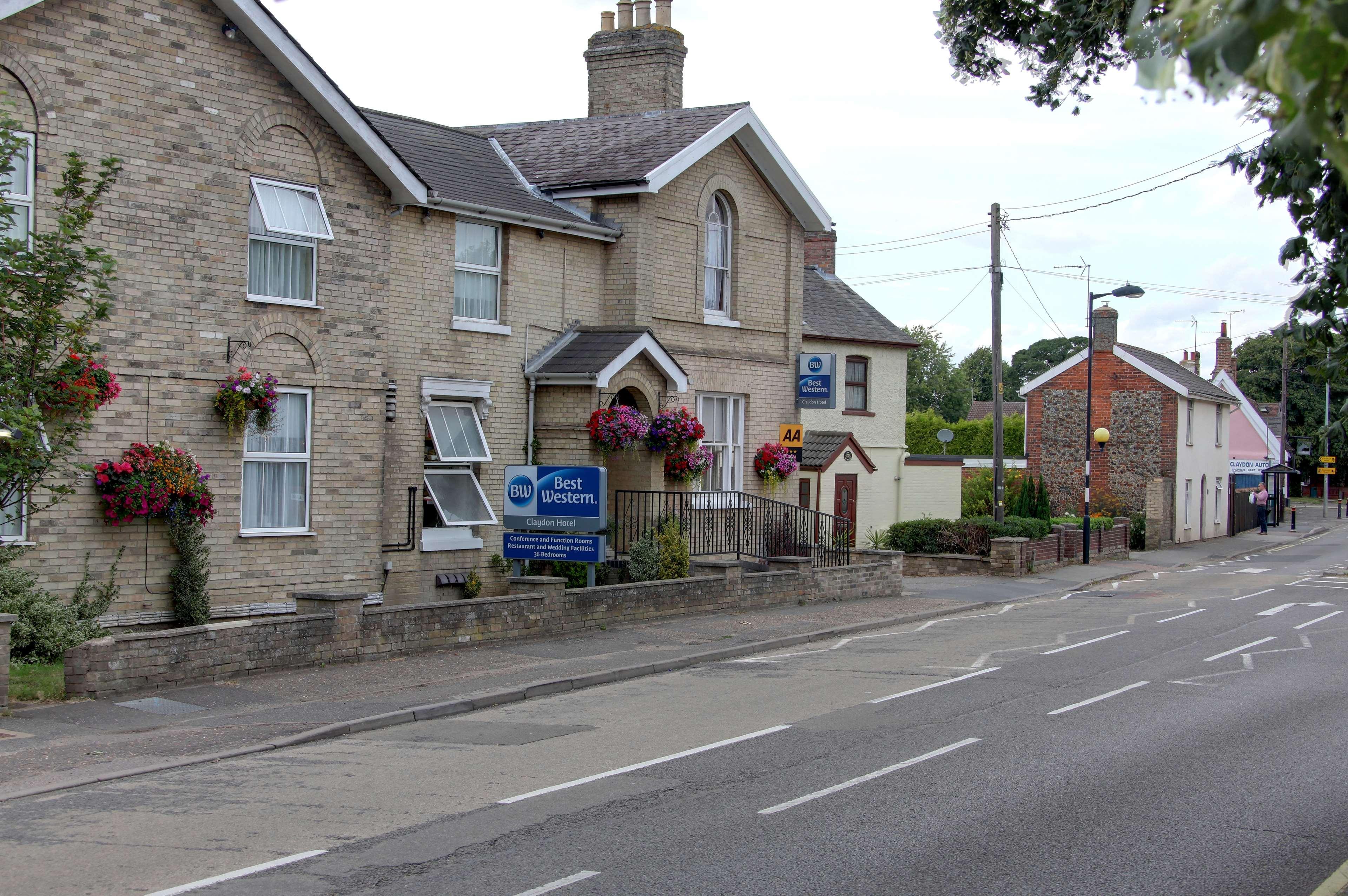 Best Western Claydon Hotel Dış mekan fotoğraf